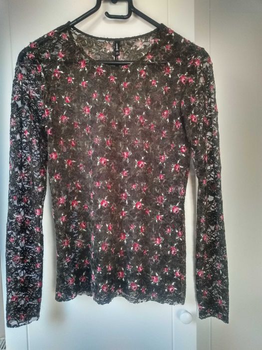 Koronkowa bluzka L Stradivarius