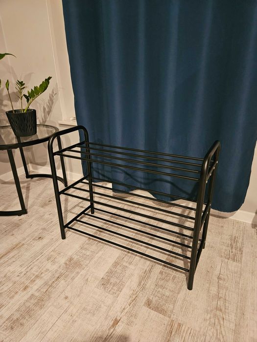 Pudełka z 3 poziomami czarna dom przechowywanie