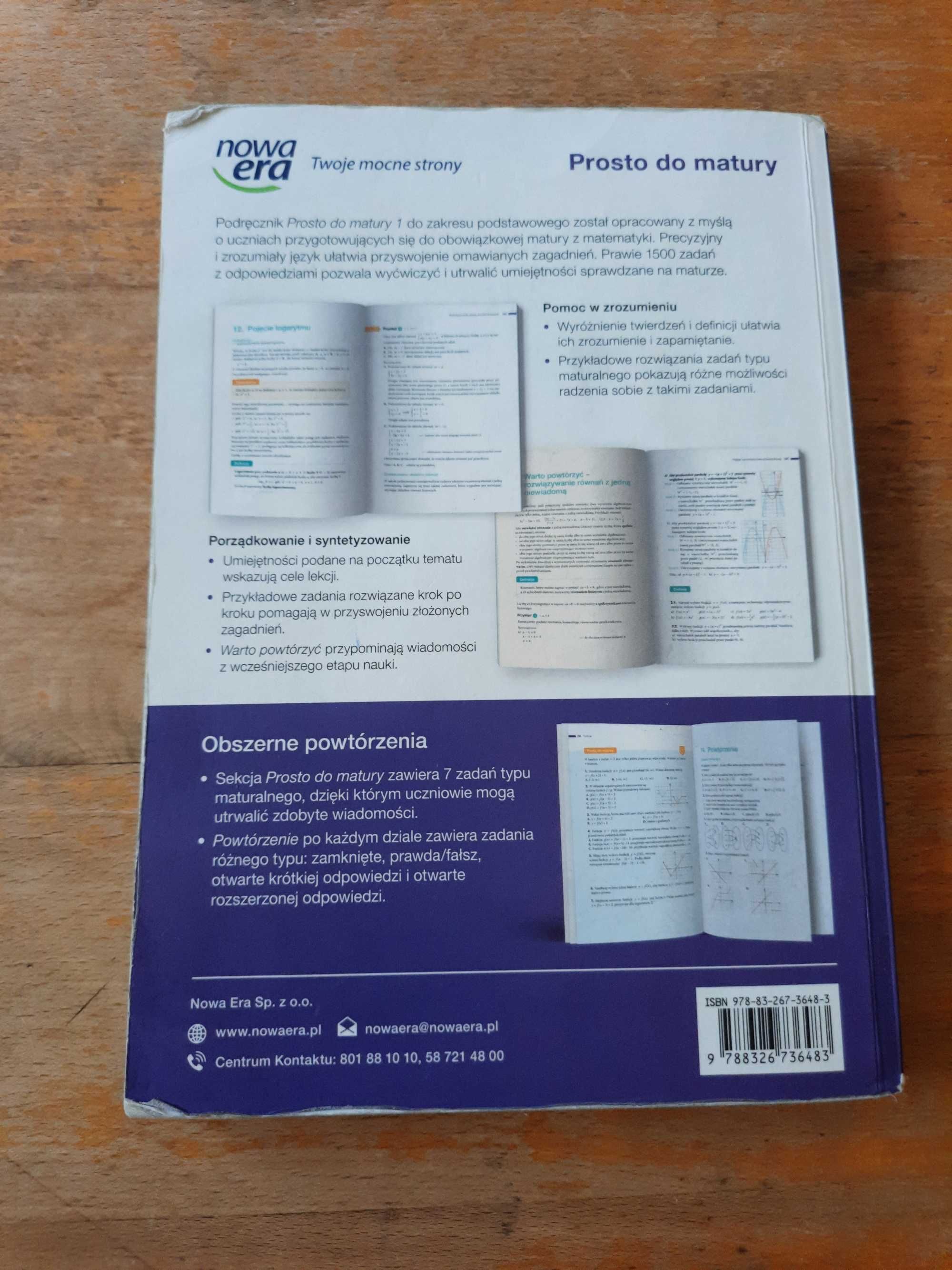 Prosto do matury 1 - matematyka
