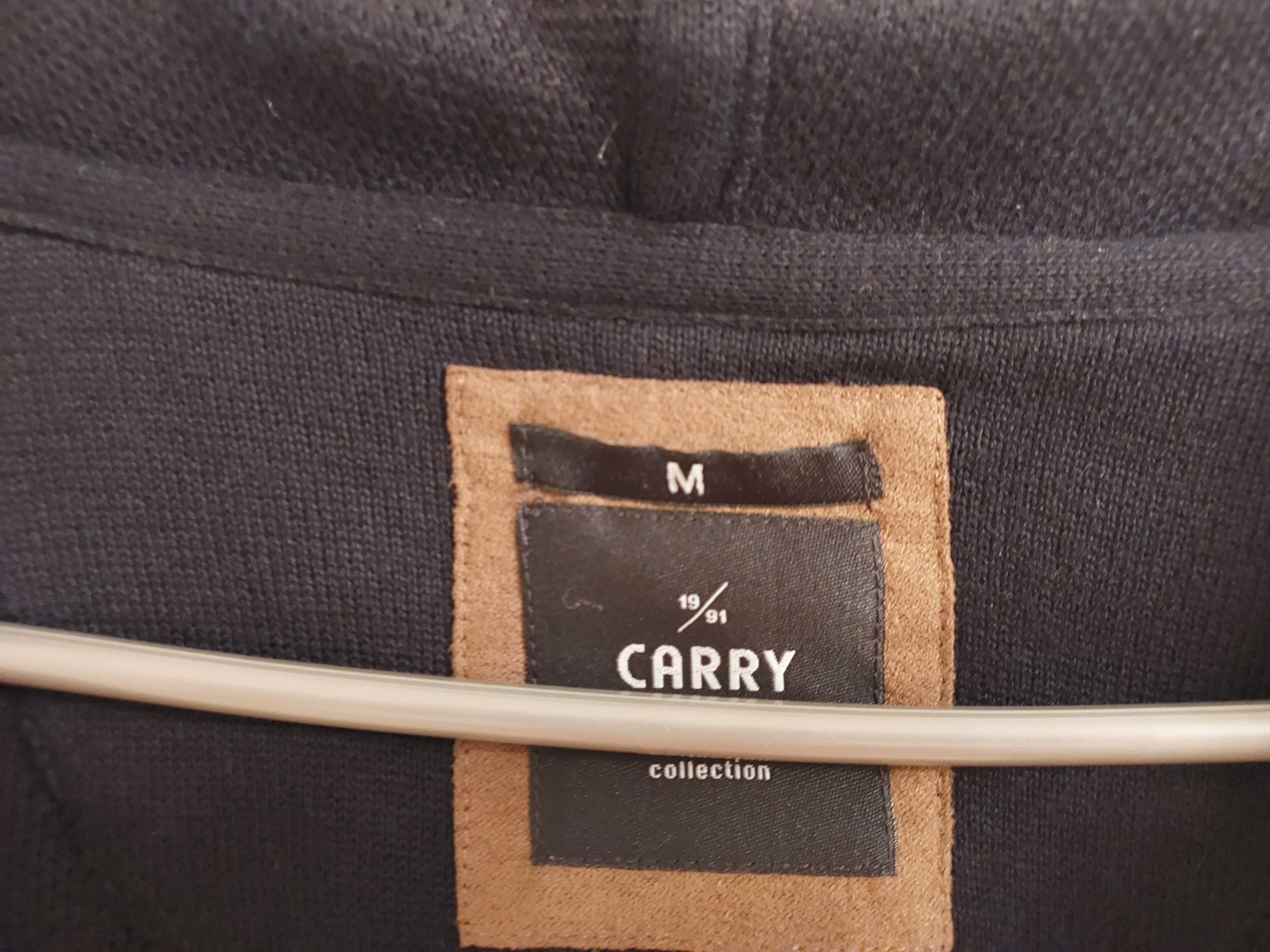 Carry sweter męski chłopięcy na suwak R. M czarny założony 1 raz - bdb