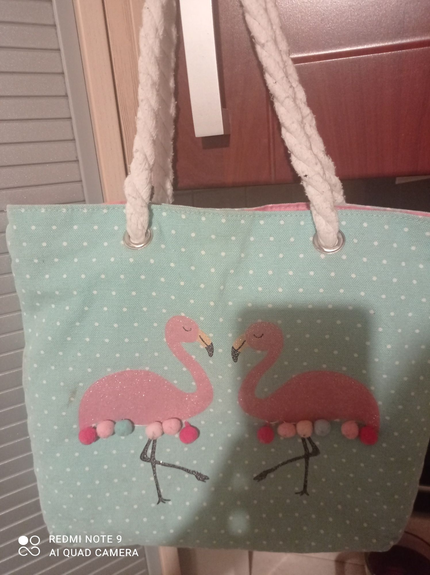Torba z flamingami