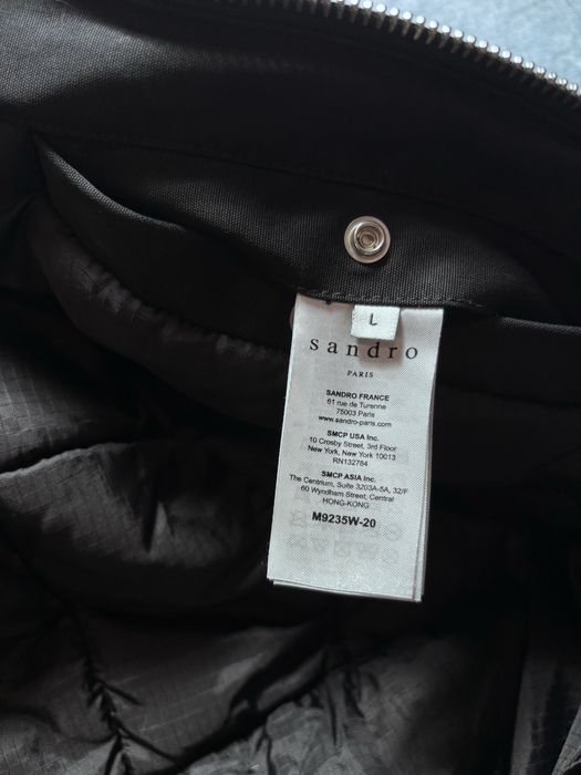 Оригінальна зимова парка Sandro Paris L розмір