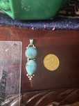 Zawieszka larimar srebro