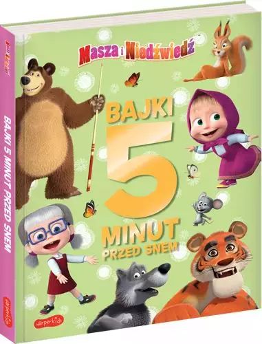 Bajki 5 minut przed snem. Masza i Niedźwiedź. Harperkids