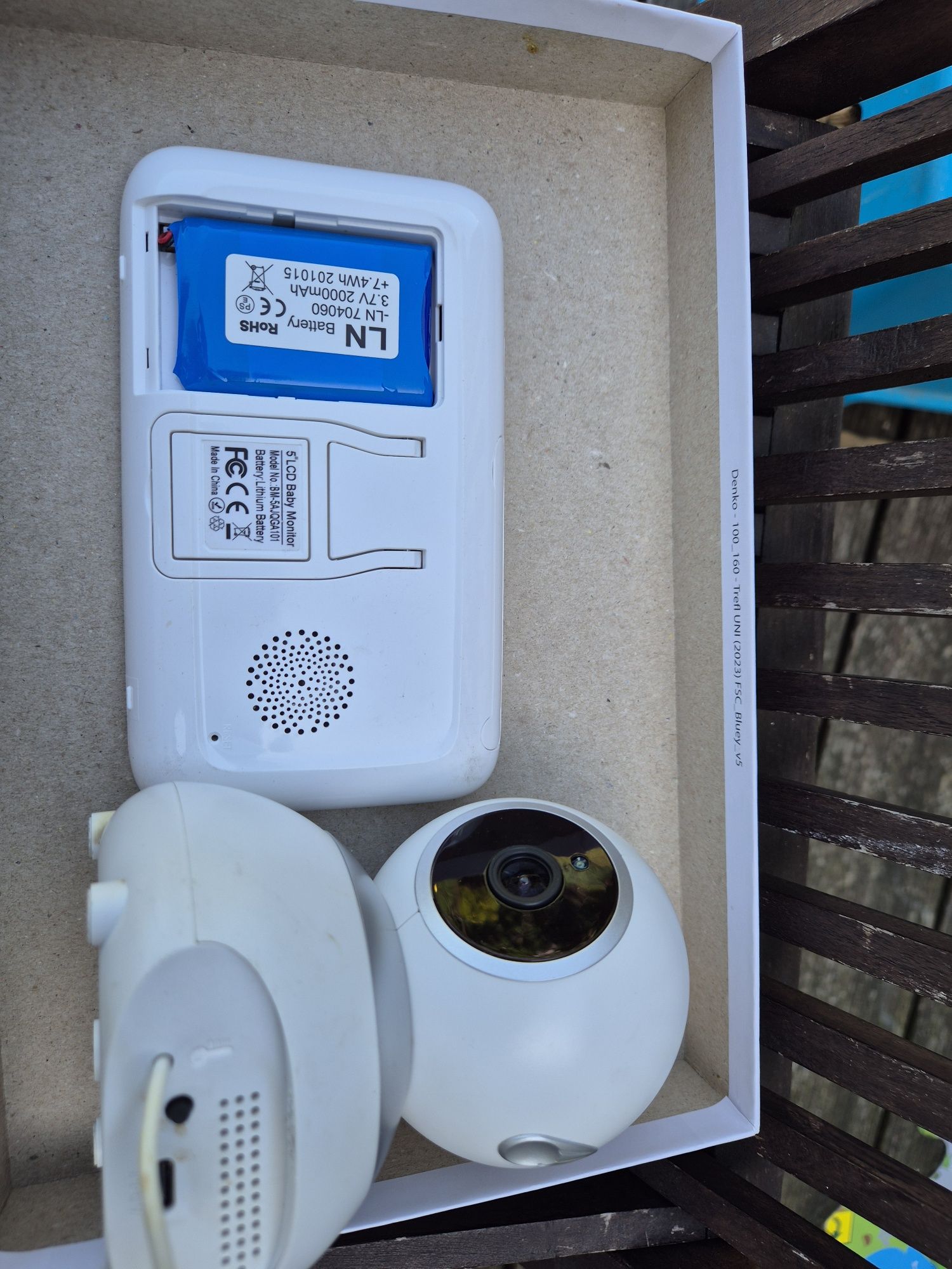 Niania elektroniczna HOMEASY BM- 5AJQGA101