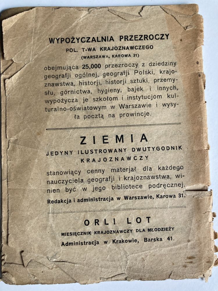 Kaiażeczka pt,,Stanisław Staszic „Aleksander Janowski 1926 rok