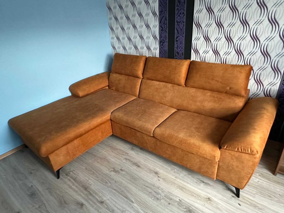 Duża kanapa rogowa (Rogówka) - stan praktycznie nowy