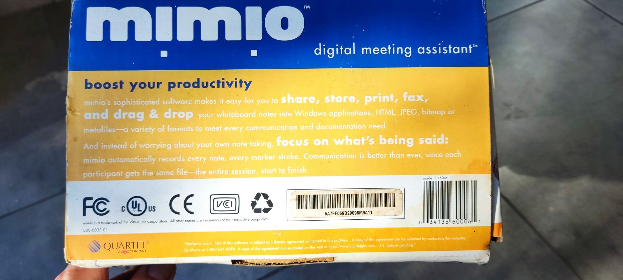 Mimio digital meeting assistant