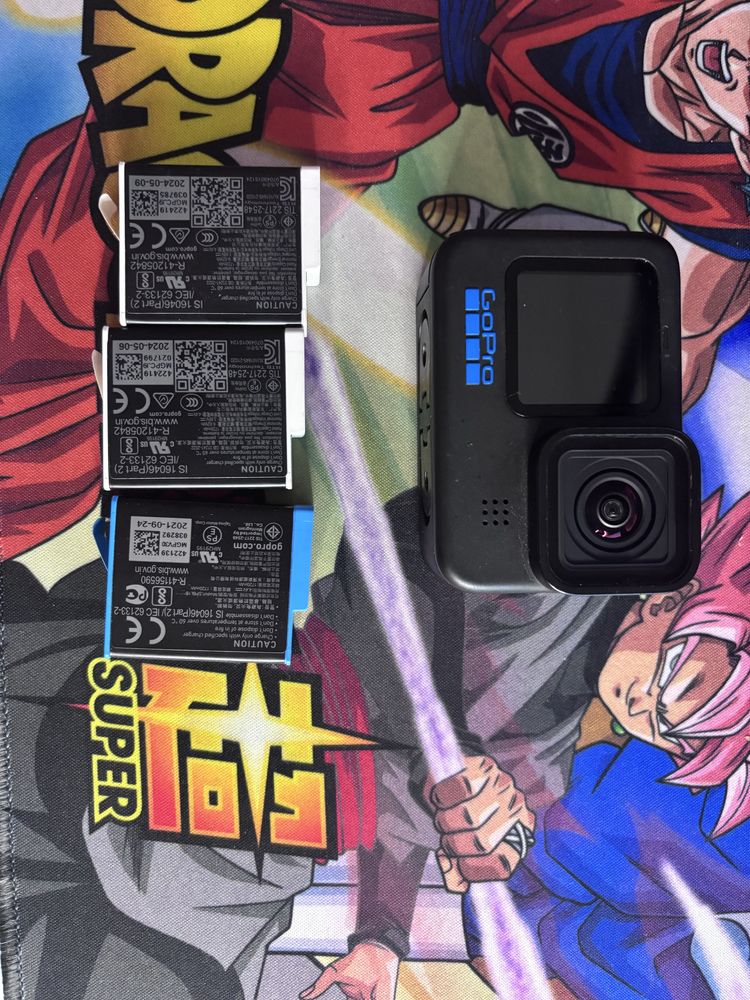 Gopro hero 10 black mais 2 baterias extra