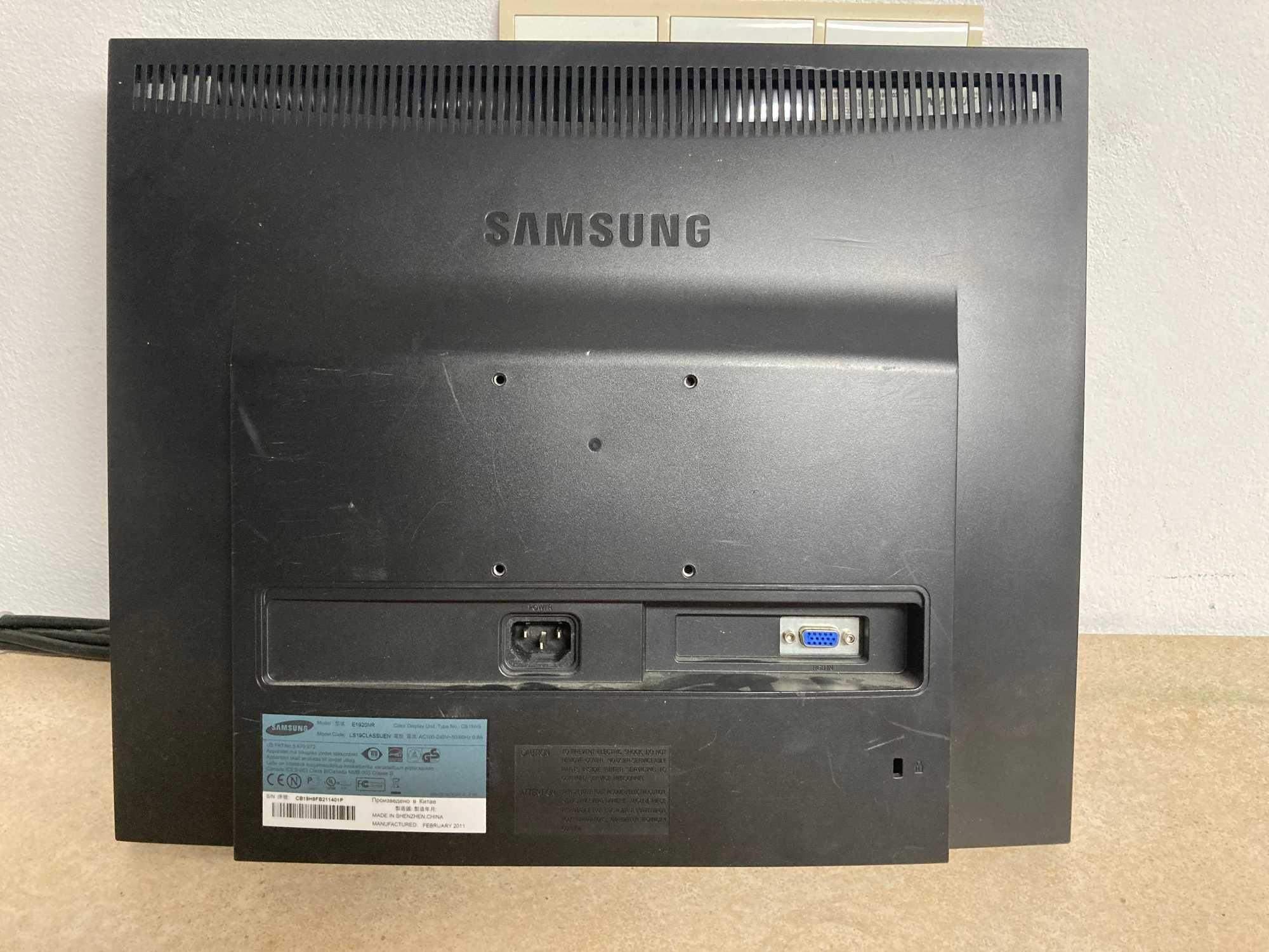 Monitor 19cali Samsung SyncMaster E1920