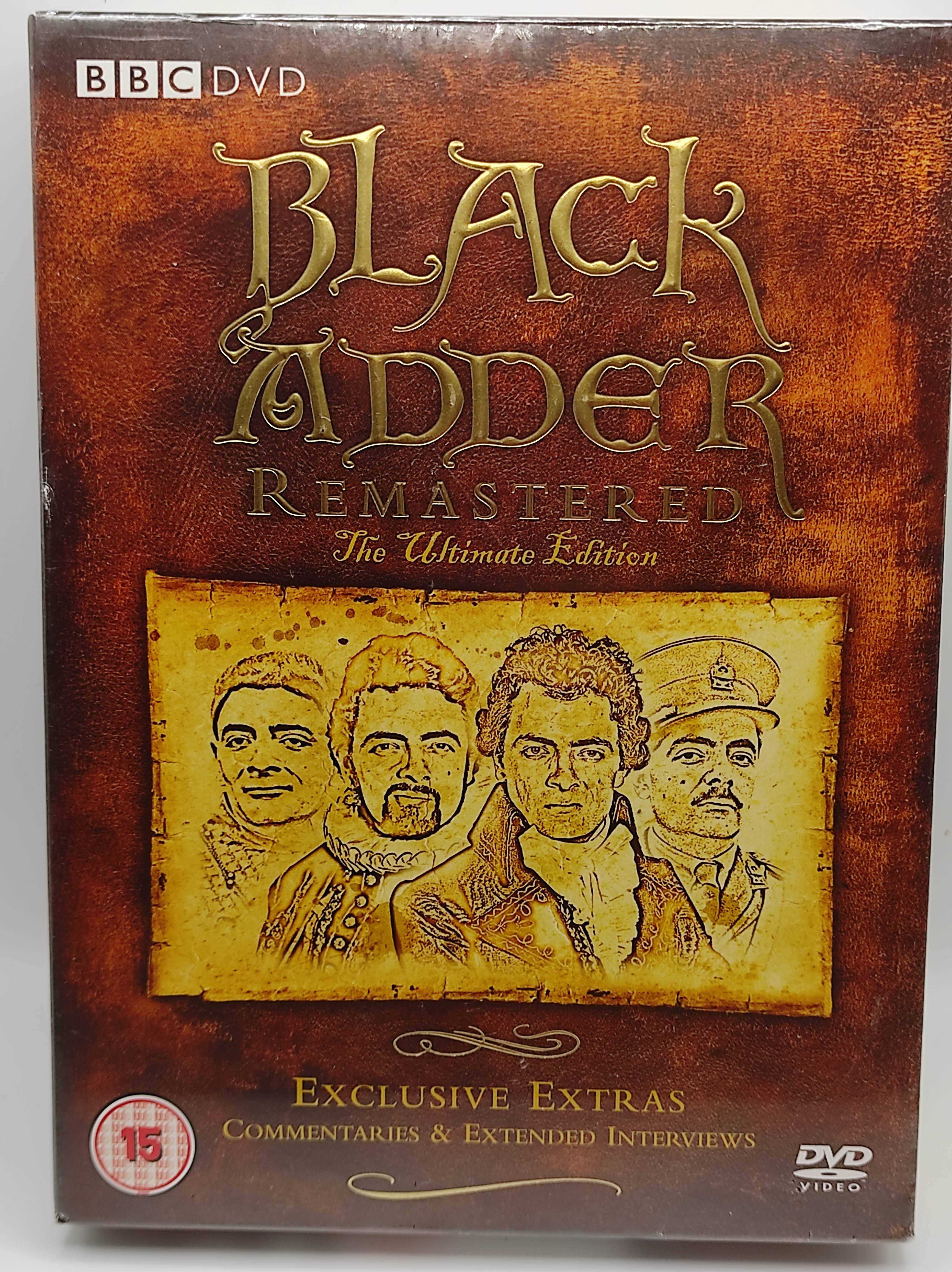 Serial Blackadder: Remastered - The Ultimate Edition DVD CZARNA ŻMIJA