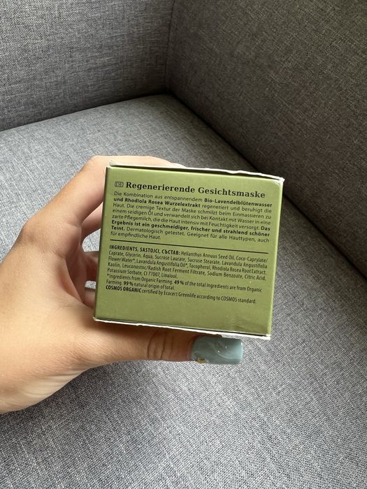 Douglas Naturals Regenerating Face Mask maska maseczka do twarzy