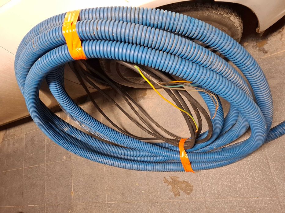 Kabel Przewód do zasilania budowy gumowy w arocie ok27 mb