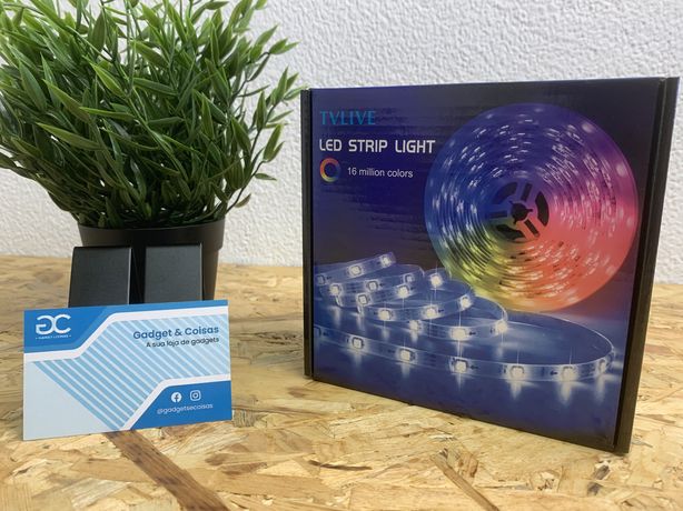 Kit Profissional Fita LED RGB + White 20 Metros (Pack completo)| Loja