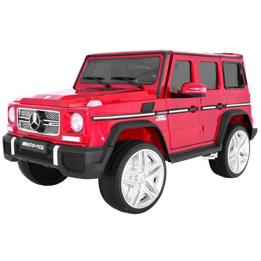 Samochód na akumulator Mercedes G65 Lakierowany dla dzieci pojazd auto