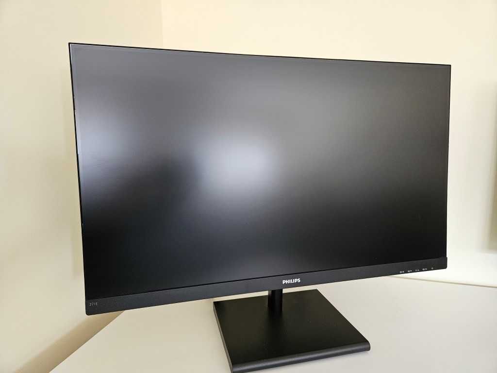 Monitor LED 27" Philips 271E1SD, Full HD, 75Hz - Como Novo