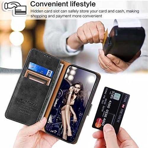 Skorzane etui motorola edge X30 moto edge X30 czarne