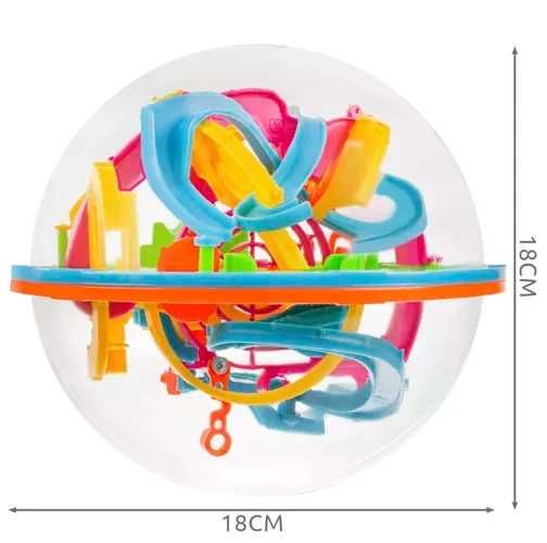 Inteligentna kula - labirynt 3D (138 prz.) 23449