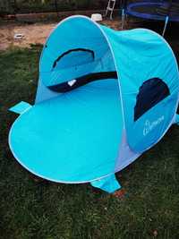 Namiot plażowy Wolfwise, przenośny - niebieski