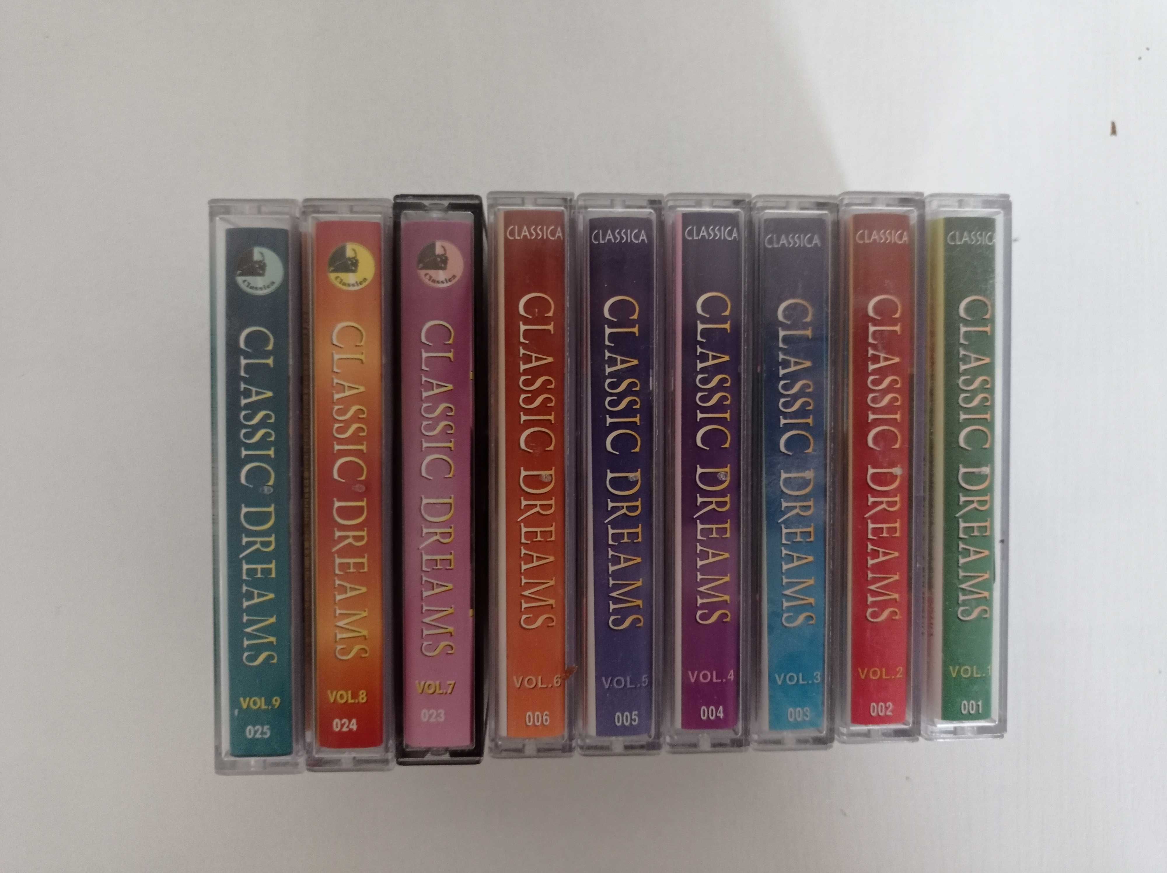 Pełna kolekcja Classic Dreams (9 kaset) z muzyką klasyczną