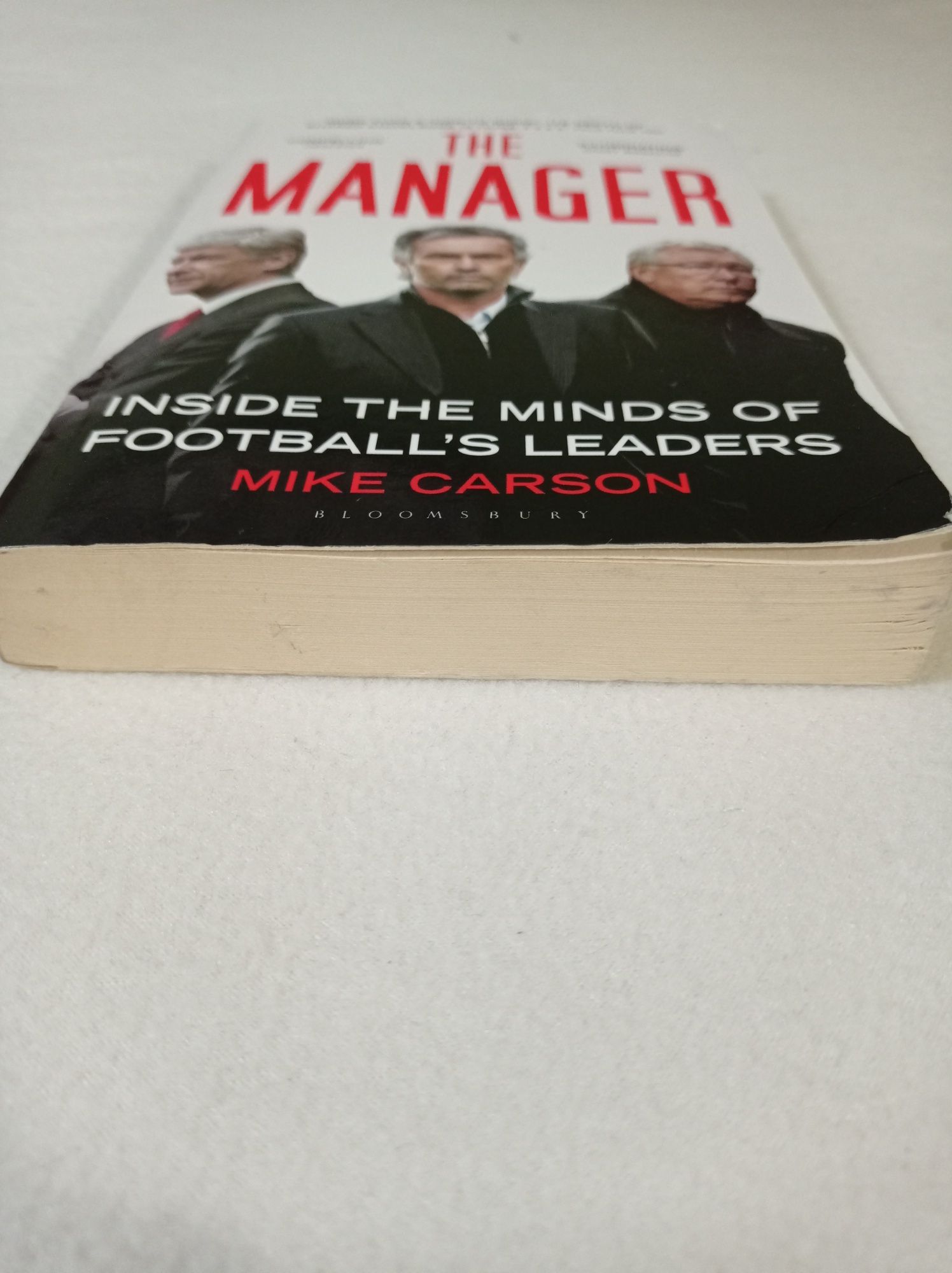 The manager - Mike Carson