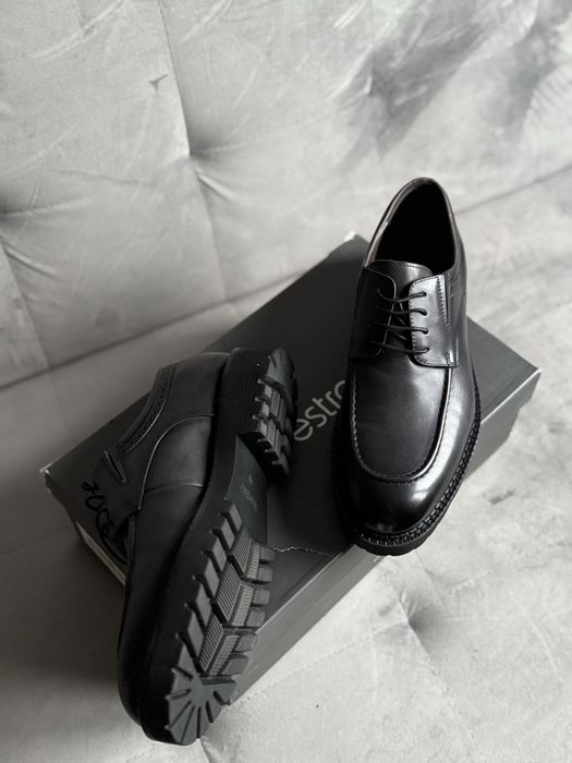 Чоловічі класичні туфлі/лофери з натуральної шкіри