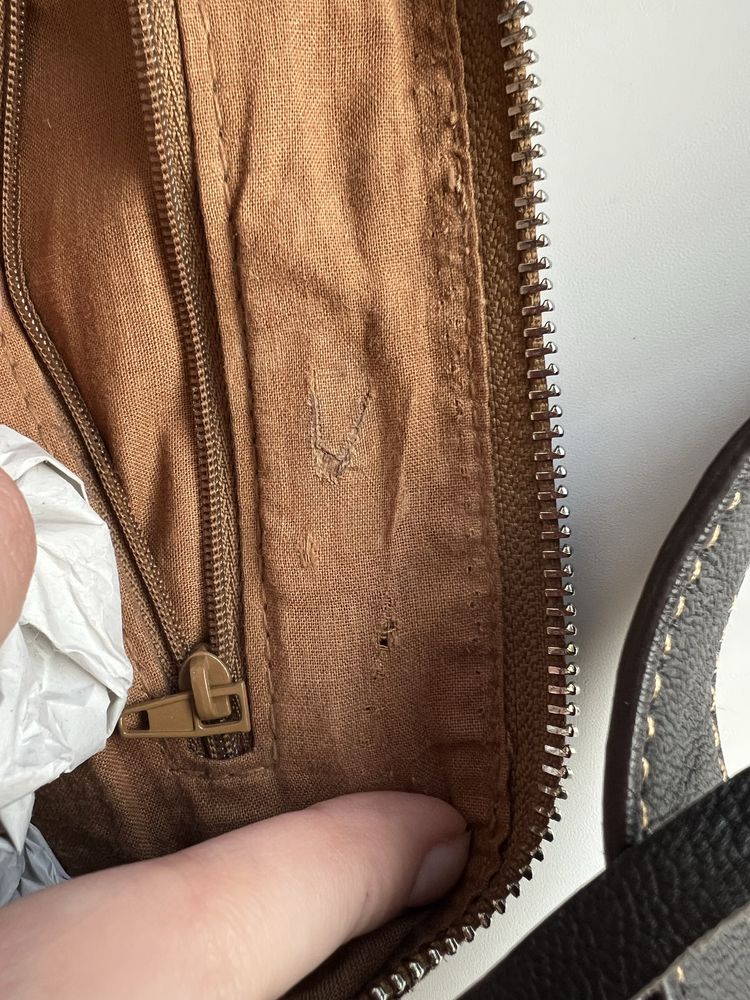 Сумка замшева zara