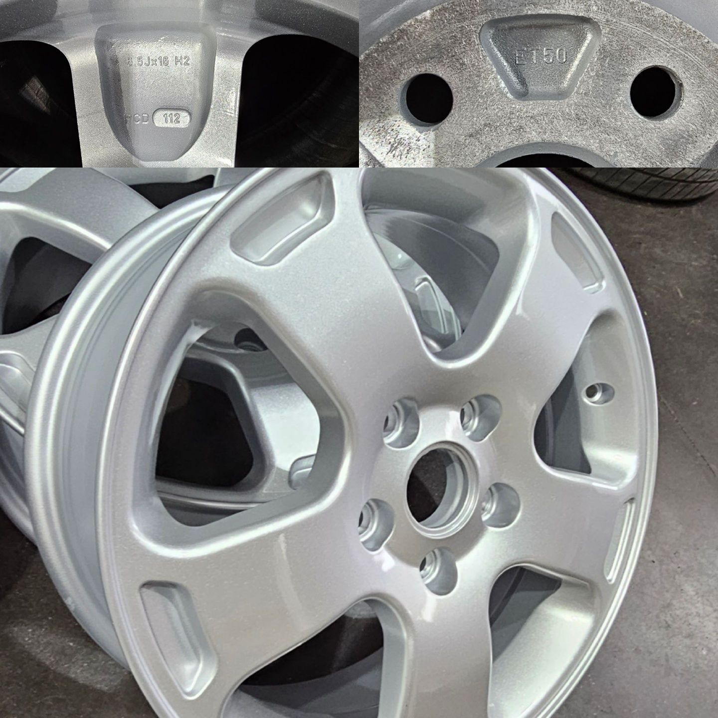 Vendo 4 Jantes Reparadas 6.5R16 Et50 5x112