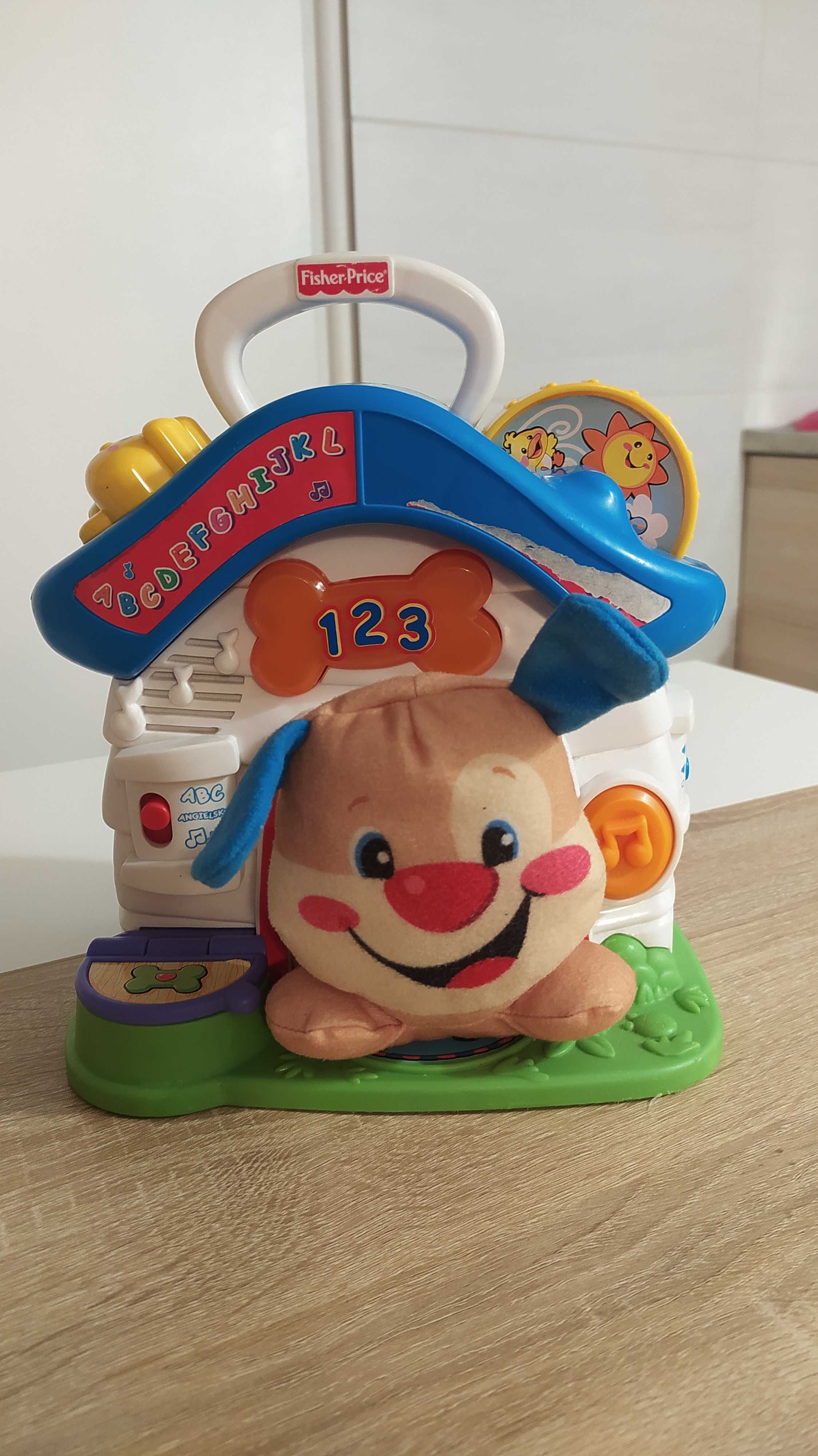 Fisher-Price Wesoły Domek Szczeniaczka Uczniaczka Pol/Ang