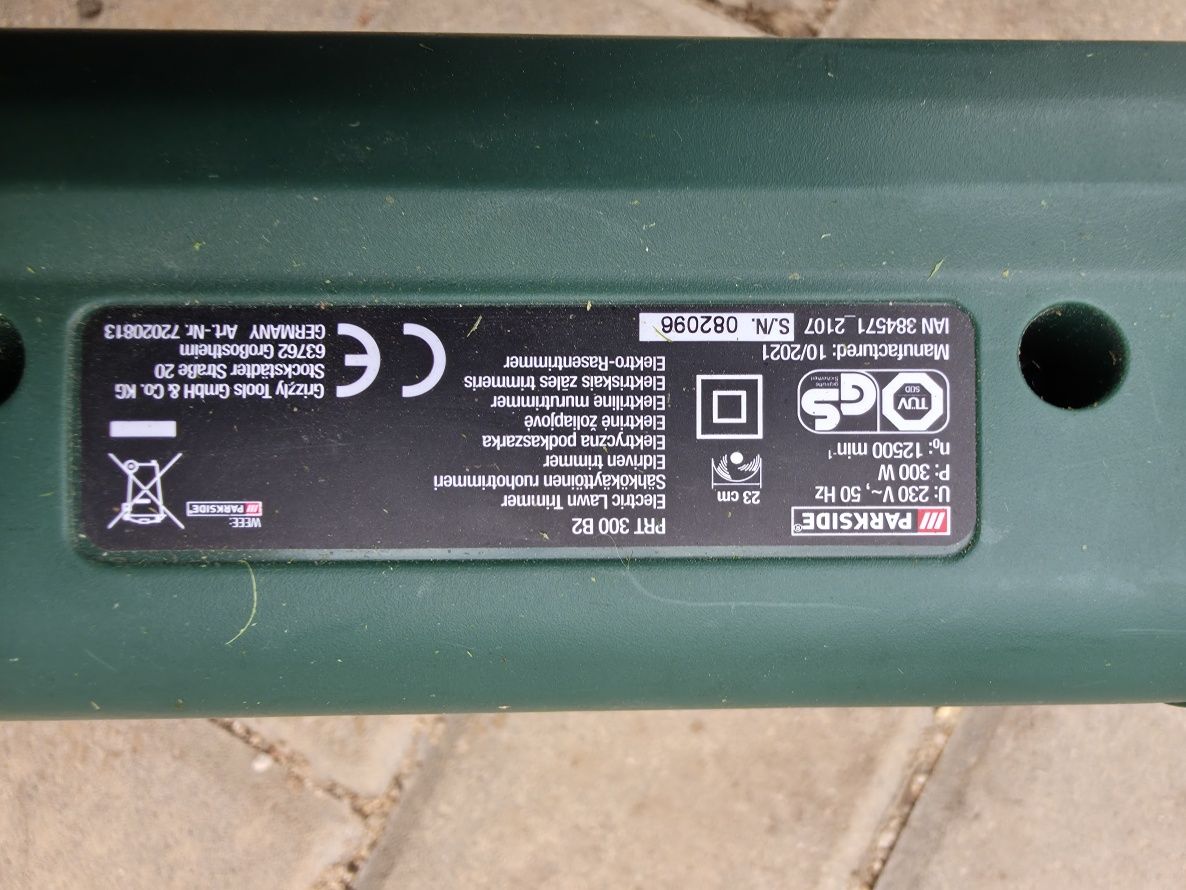 Podkaszarka Parkside  PRT 300B2