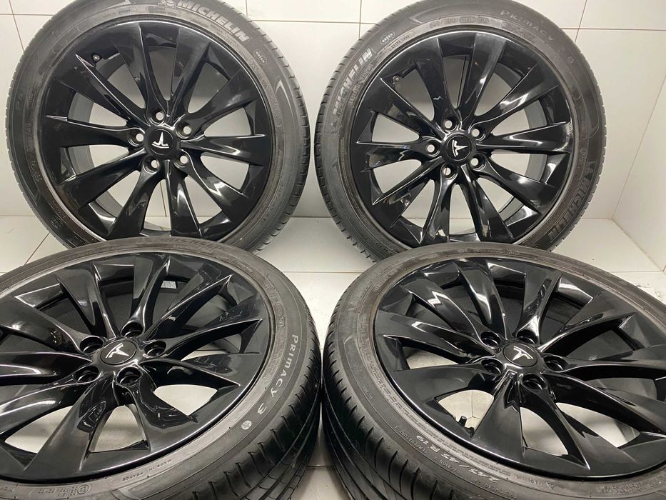 Tesla S X рест дорест диски резина диск 18 19 20 21r радіус