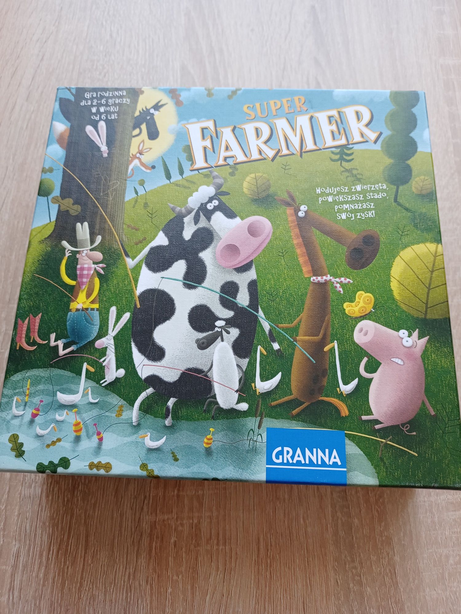 Gra planszowa Farmer Granna stan bardzo dobry