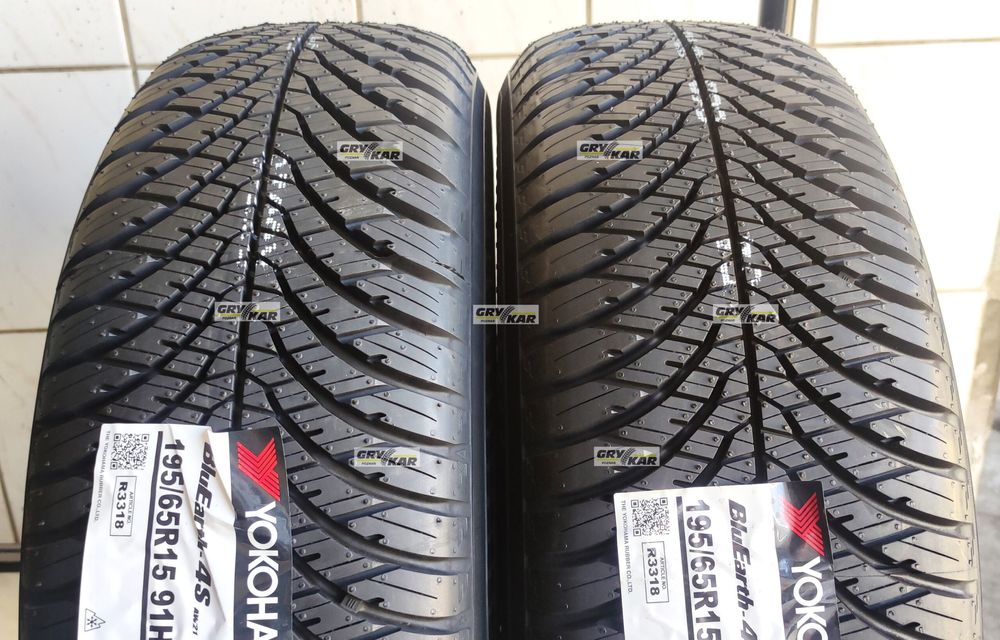 2x 195/65R15 Yokohama BluEarth 4S AW21 2025r KLASA PREMIUM
