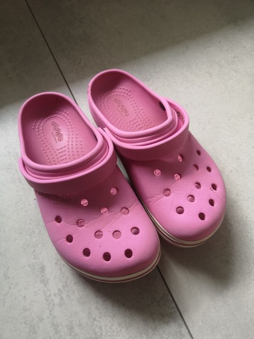 Crocs J2 dla dziewczynki różowe r 33-35