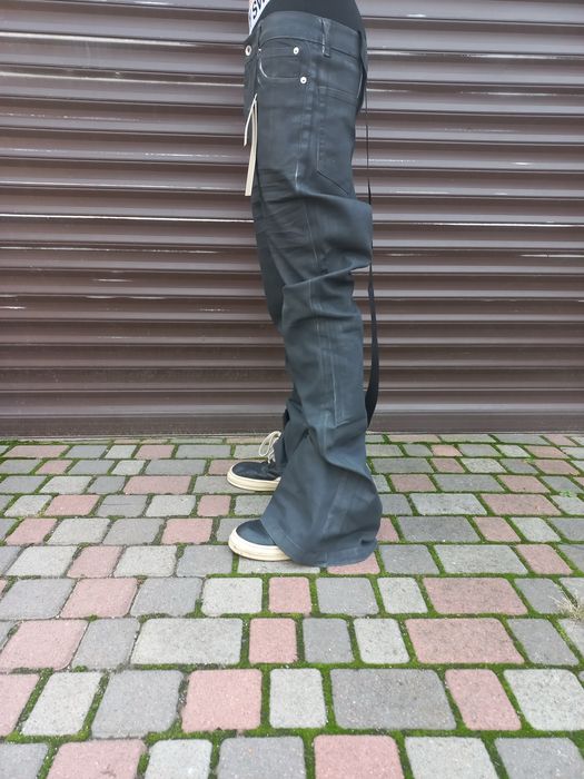 Rick Owens type jeans bolan bootcut flared Флейред фларед клеш