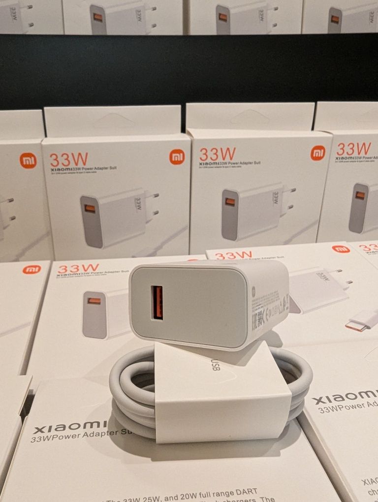 Зарядка Xiaomi 33 вт + кабель type C