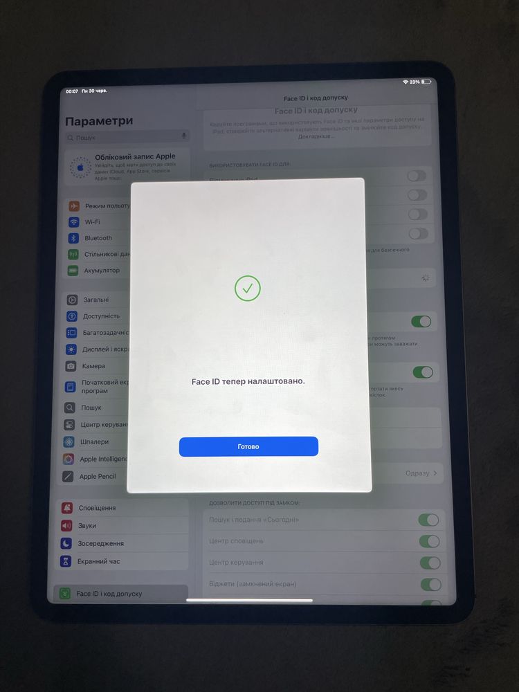 Ipad pro 12.9 m1 256gb
