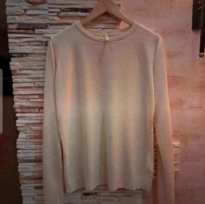 Sweterek sinsay cytrynowy śliczny