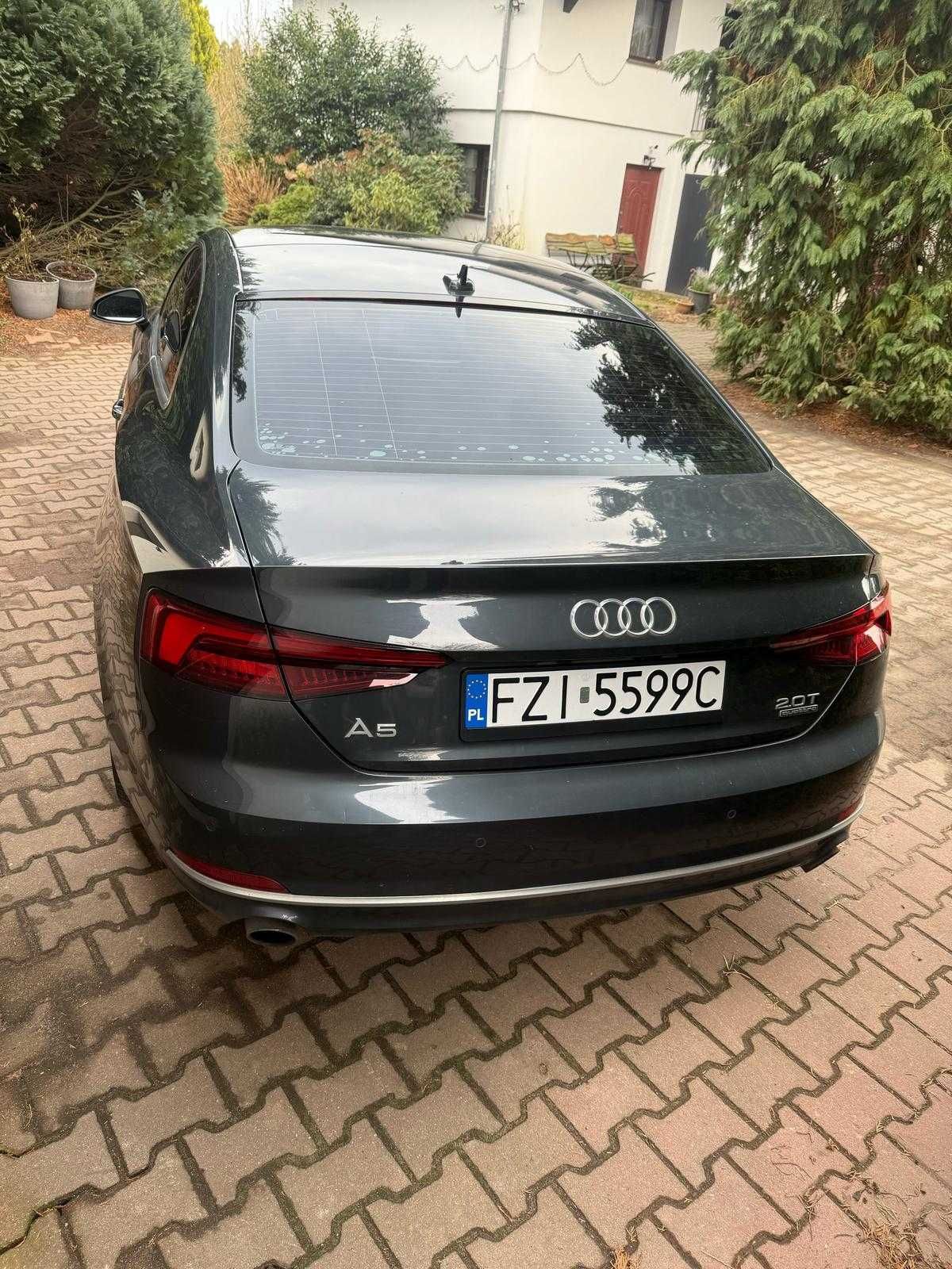 Audi A5 2.0TFSI 2017r coupe quattro