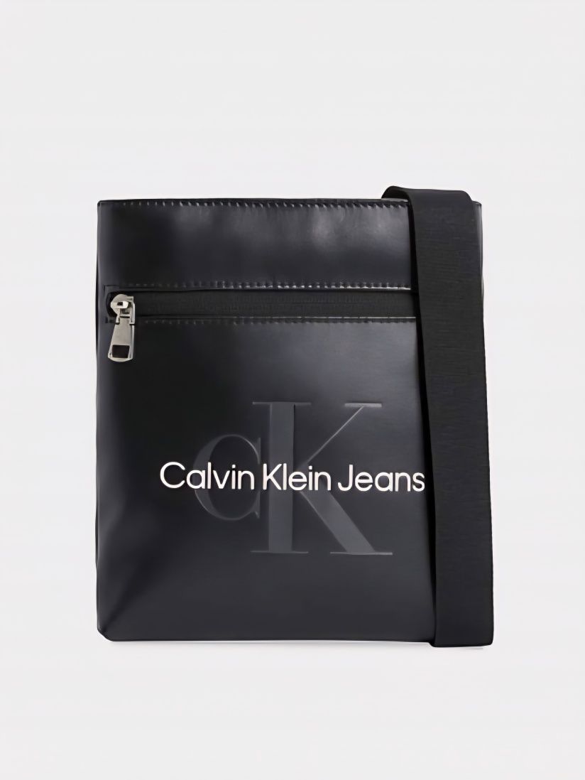 Мужской мессенджер Calvin Klein Monogram Soft Flatpack18 оригинал