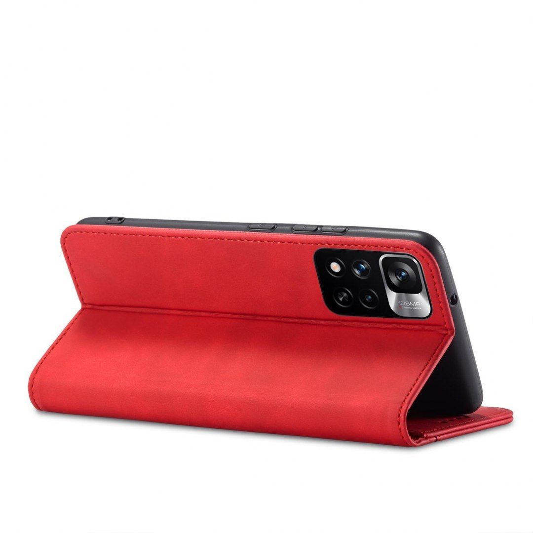 Etui Fancy Braders Case Do Xiaomi Redmi Note 11 Czerwony