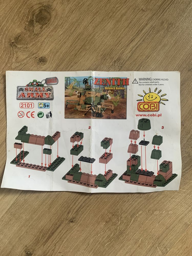 Klocki Cobi Small Army 2101 Zenith Defence Bunker Mała Armia