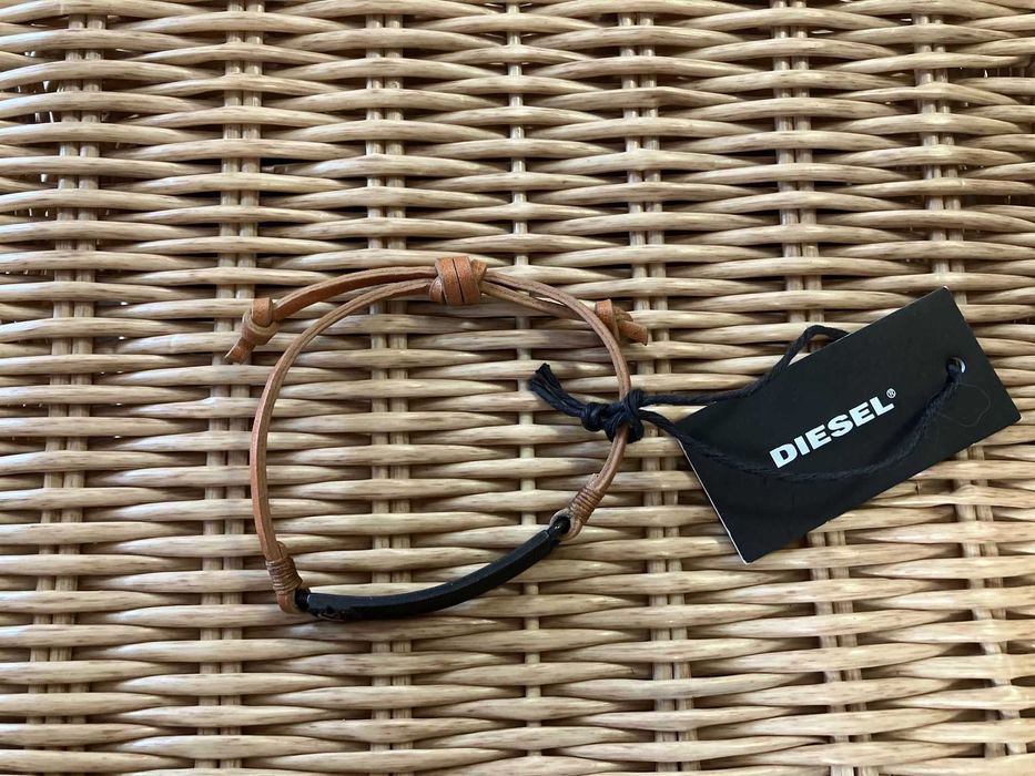 Brązowa bransoletka Diesel