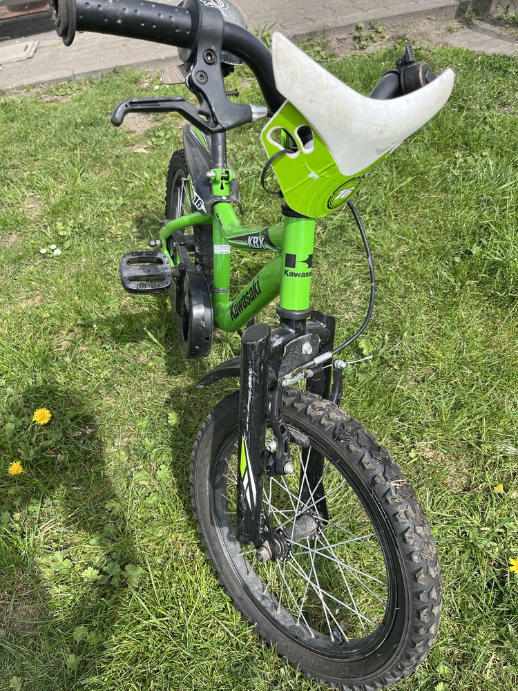 Rower Kawasaki zielony 16 cali