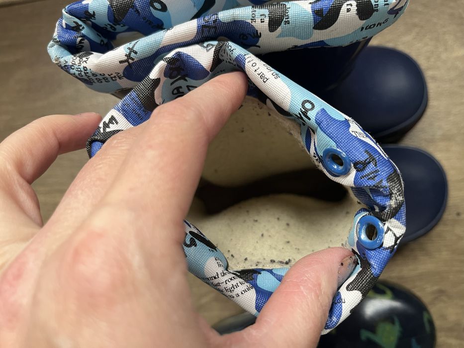 Сапоги лето зима на мальчика