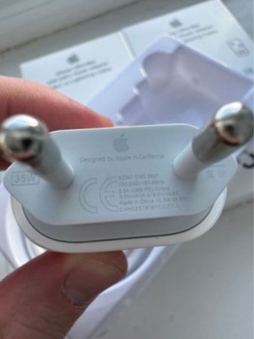 Переходник Блок адаптер кабель Apple original iphone lightning type_c
