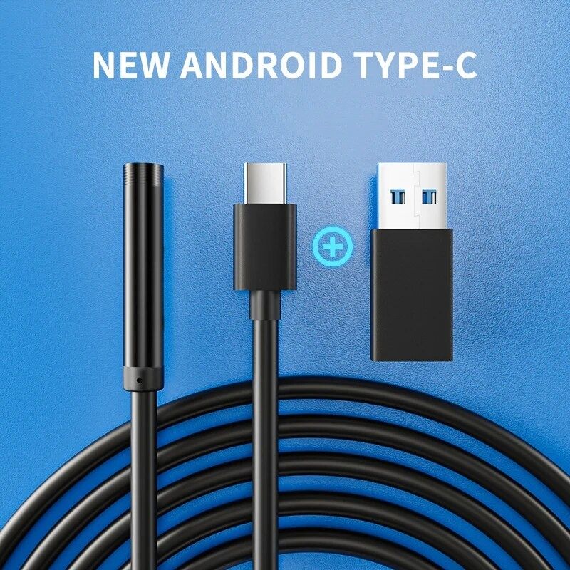 KAMERA endoskopowa//inspekcyjna  LED USB 3w1  2M