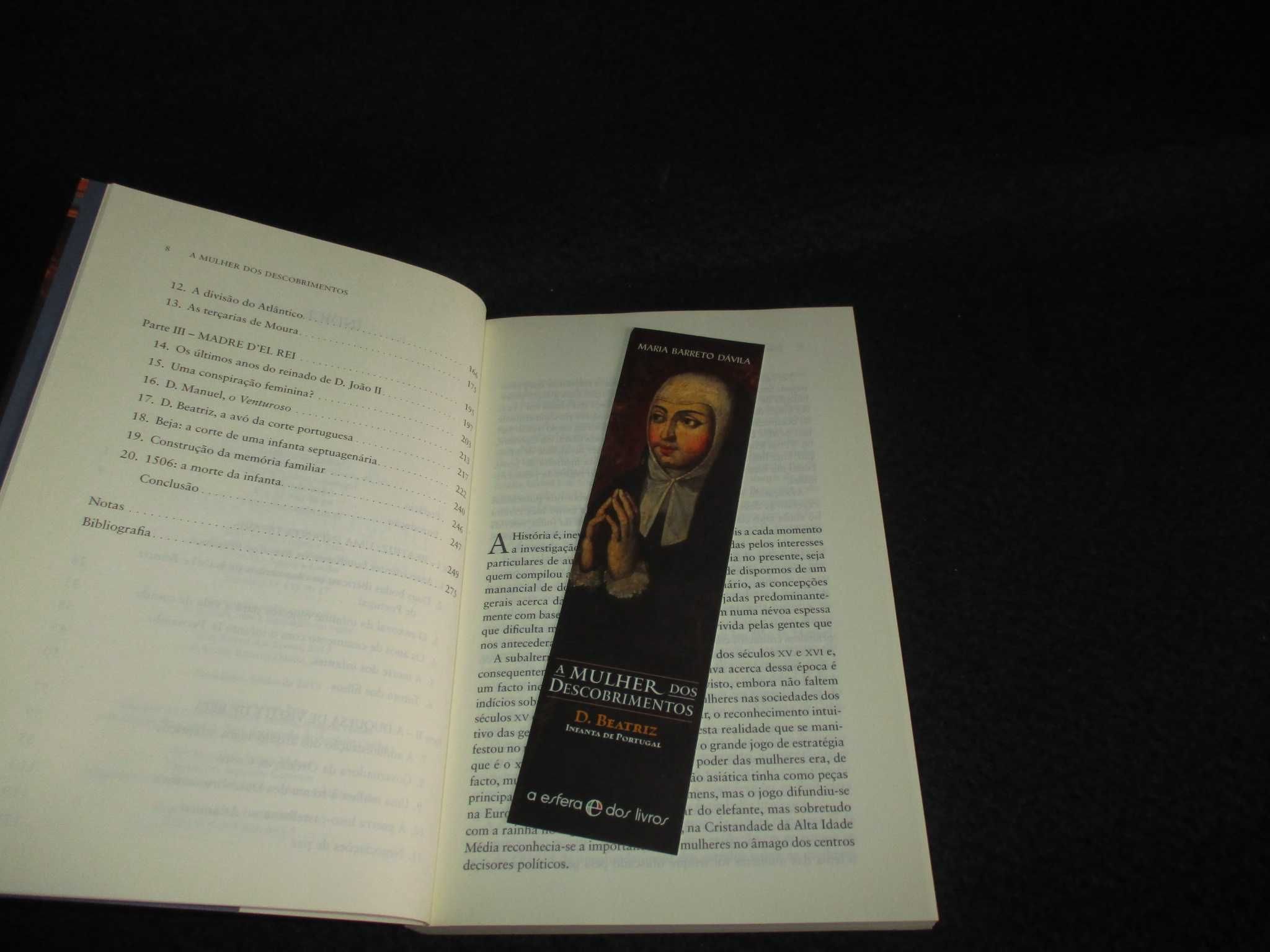 Livro A Mulher dos Descobrimentos Maria Barreto Dávila