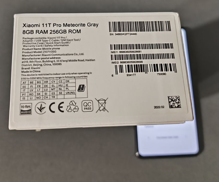 Xiaomi  11T  pro