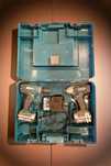 Makita DK1497 zestaw 14,4 V – wkrętarka, zakrętarka, aku, ładowarka, k